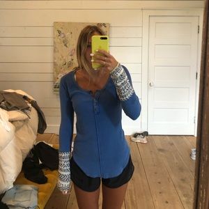 Free people long sleeve top